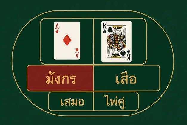 วิธีเล่นเสือมังกร